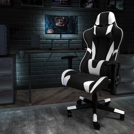 Flash Furniture Black Gaming Desk and Chair Set BLN-X20RSG1031-BK-GG